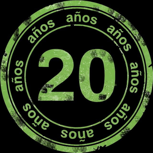 20 Years Experience Seal